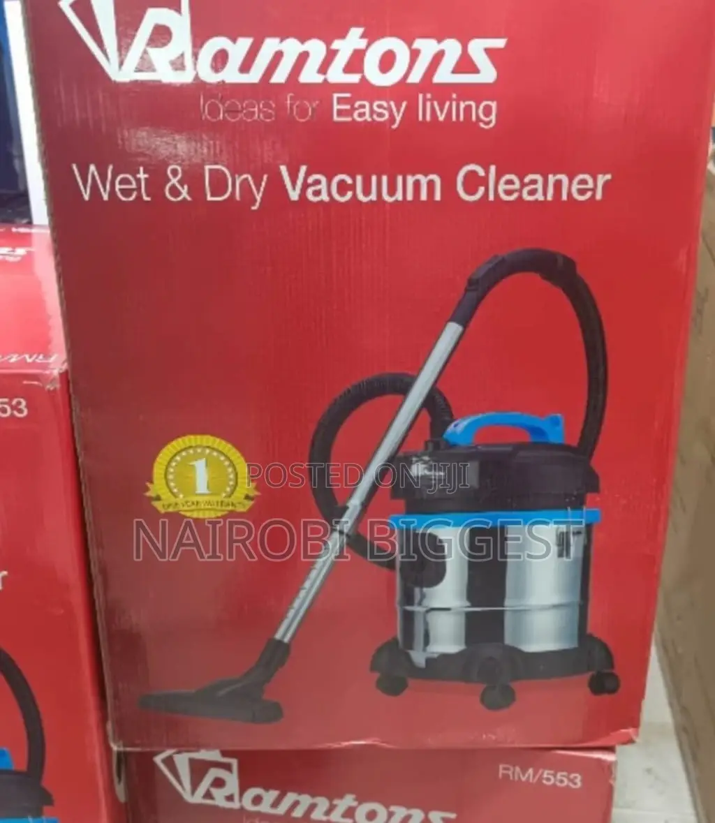 Ramtons Wet And Dry 21litres Vacuum Cleaner