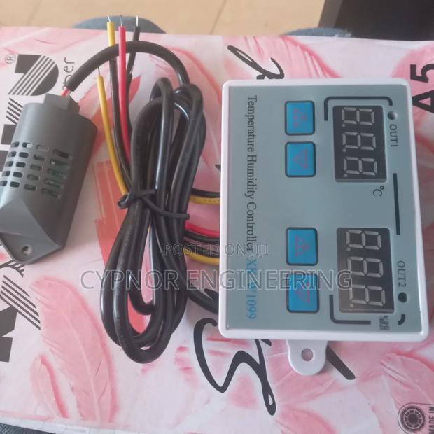 Incubator Thermostat and Hygrometer Combo