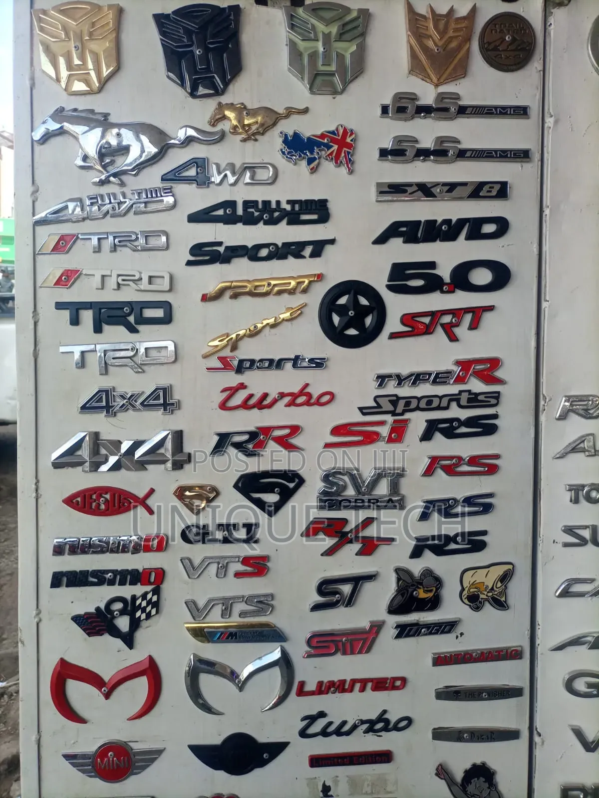 Car Chrome Stickers Logo Badges/ Emblems