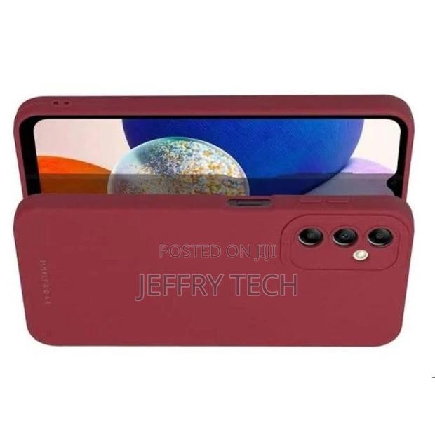 Samsung Galaxy A15 Maroon Soft Silicone Phone Case/ Cover - thumbnail 3