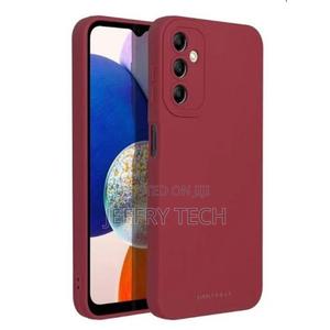 Samsung Galaxy A15 Maroon Soft Silicone Phone Case/ Cover - thumbnail 2