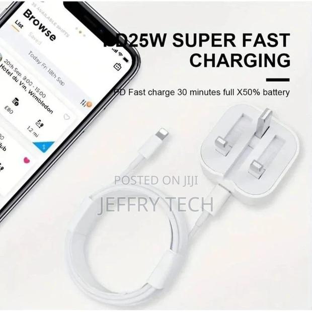 Apple USB -C 25W Power Adapter for iPhone 11, 11 Pro, 11 Pro - thumbnail 2