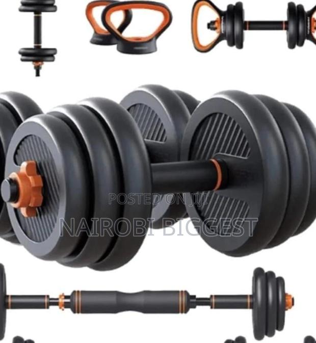 Adjustable 30kg 6in1 Dumbbell/Kettlebell - main view