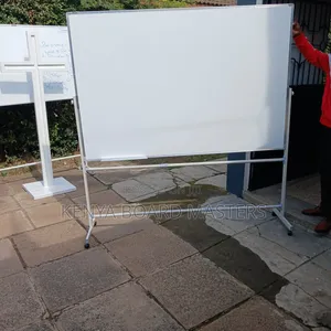 Whiteboard ◇Whiteboard,Projecting White Board on a Stand.