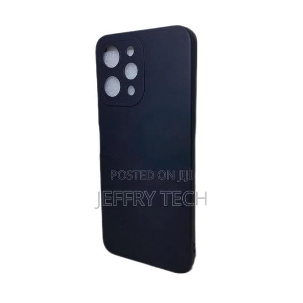 XIAOMI Soft Silicone Black Phone Case for Redmi 12 - main view