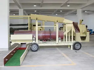 Placer Gold Mining Machine Rotary Drum Gold Trommel Screen