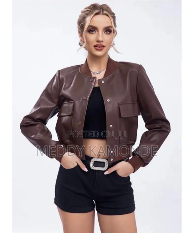 Designer Stylish Leather Jacket - thumbnail 2