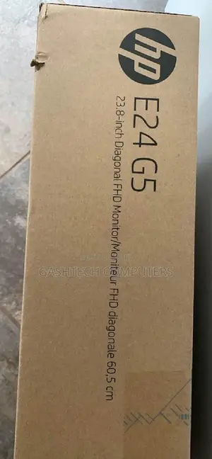 HP E24 G5 23.8" FHD Monitor Black Color