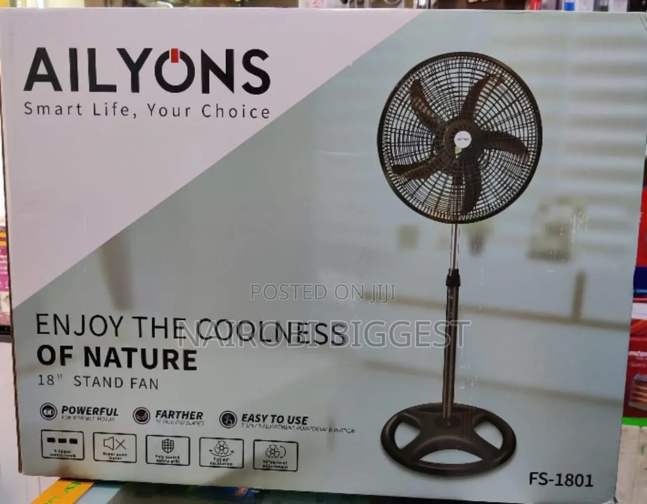 *Ailyons 18" Standing Fan