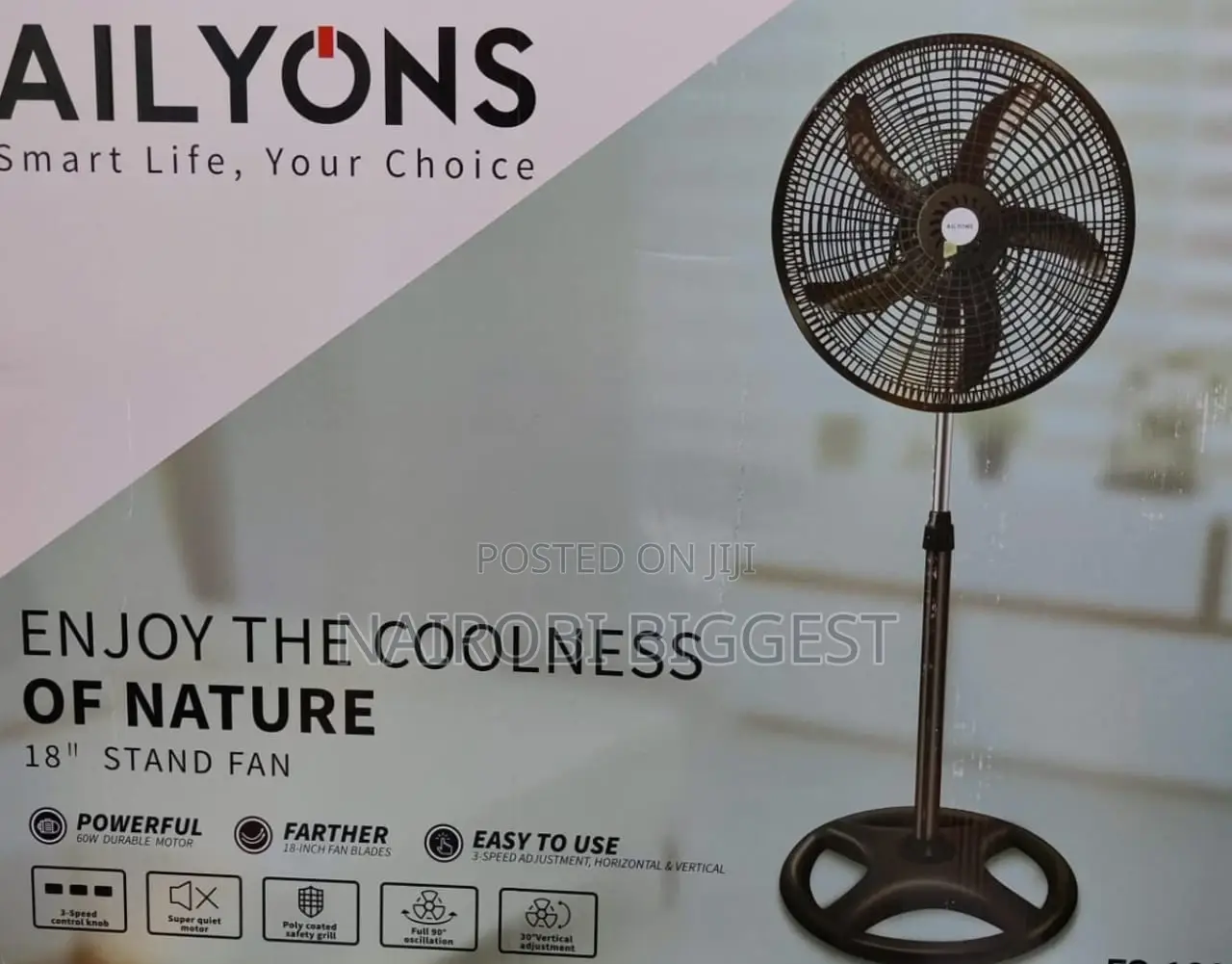 Pure *Ailyons 18" Stand Fan