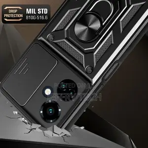Sliding Camera Cover Phone Case for Tecno Spark 20