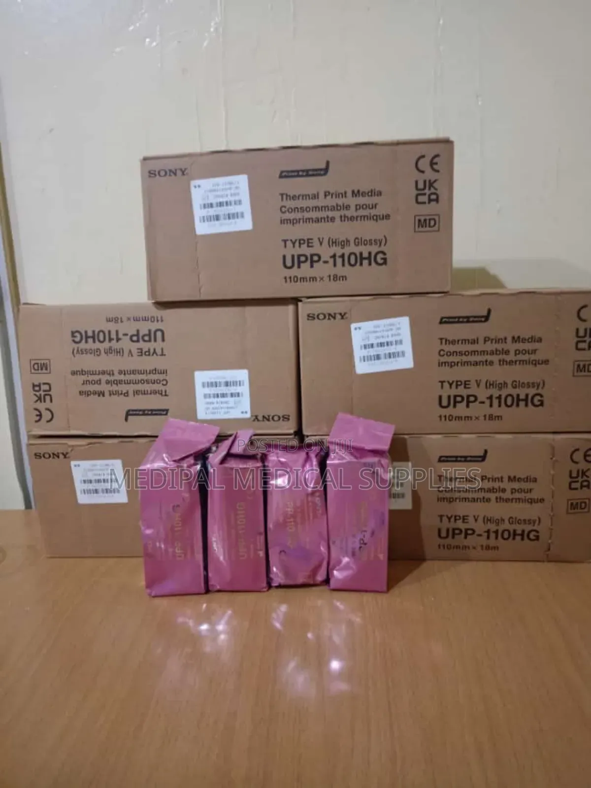 Ultrasound Thermometer Printing Papers