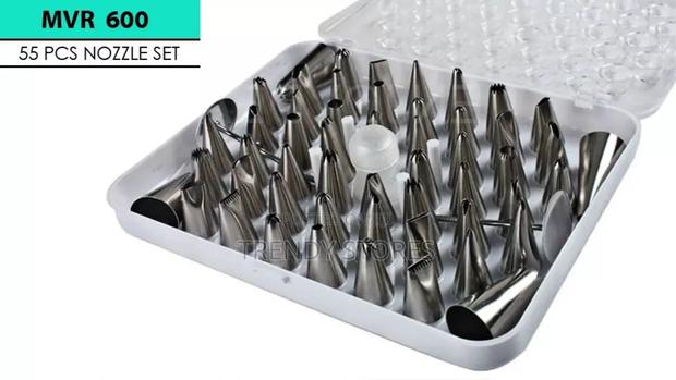 Silver Cake Decorating Set - main view