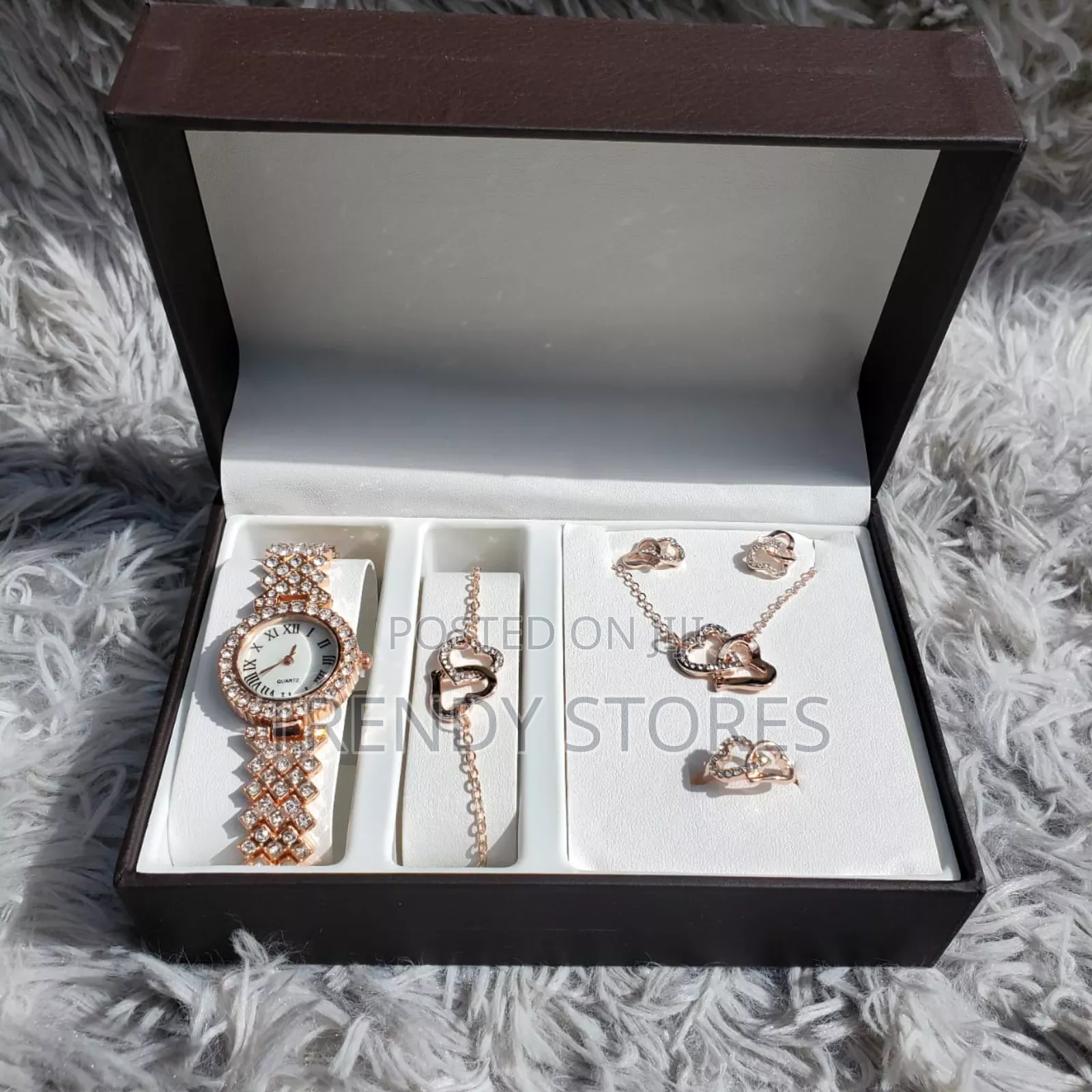 Stylish Rhinestone Watch Set