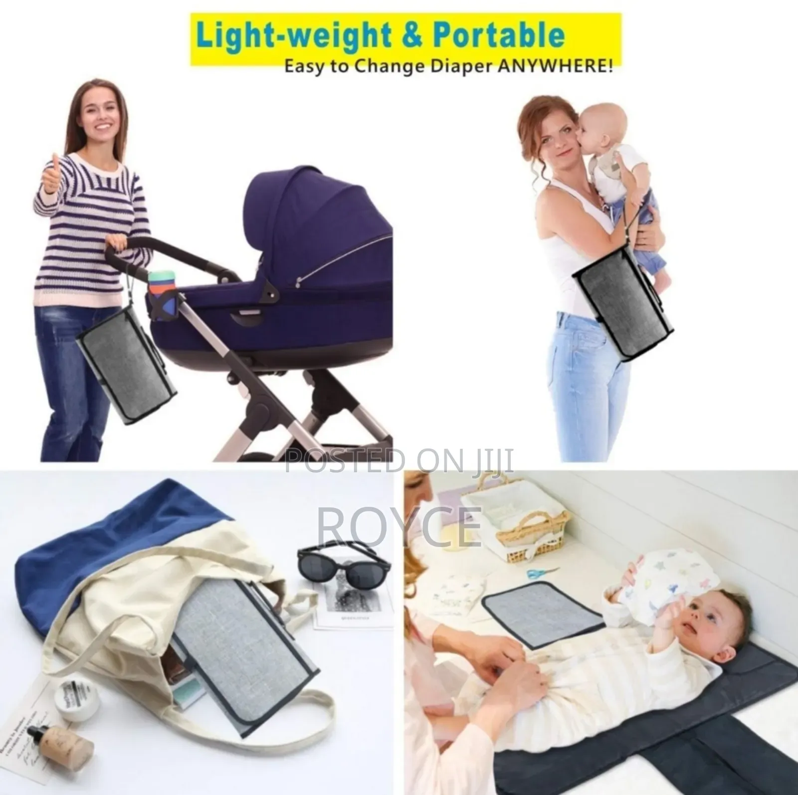 Portable Waterproof Diaper Changing Mat