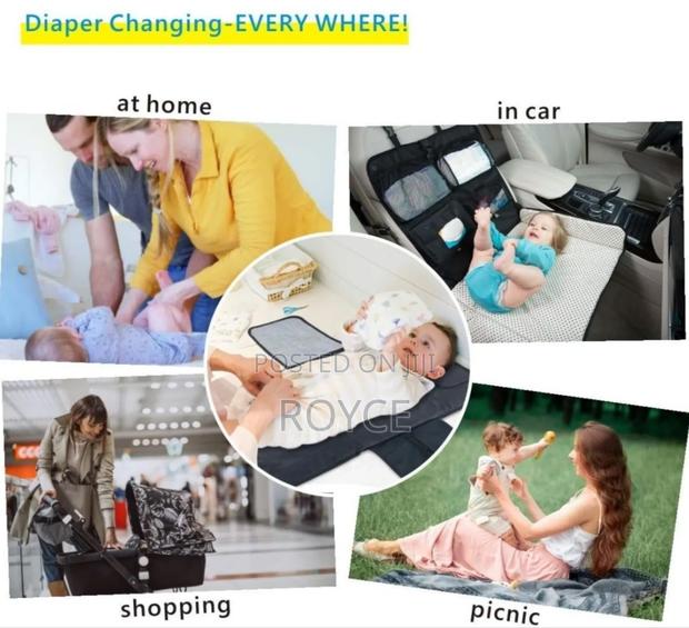 Portable Waterproof Diaper Changing Mat - thumbnail 8