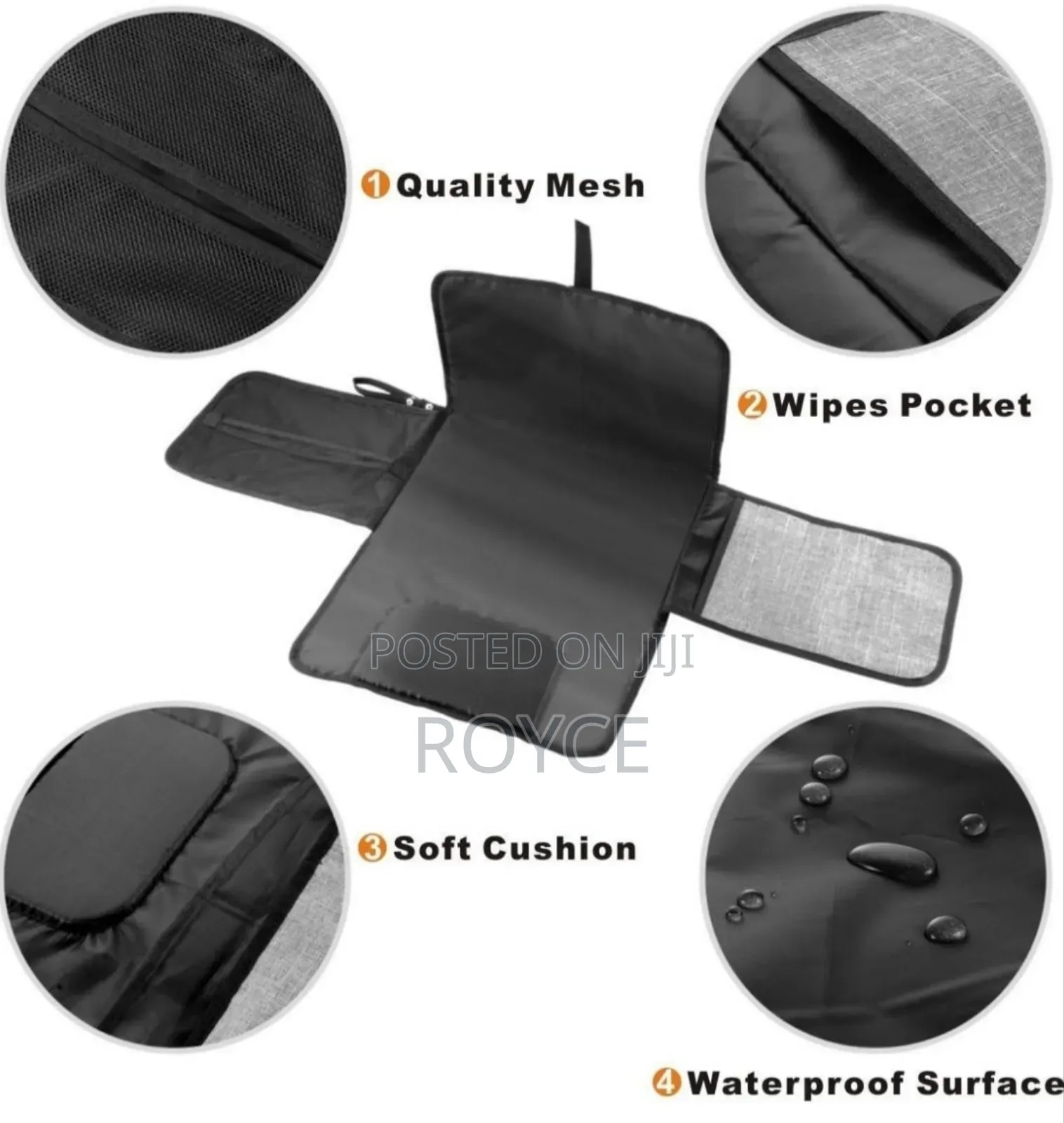 Portable Waterproof Diaper Changing Mat