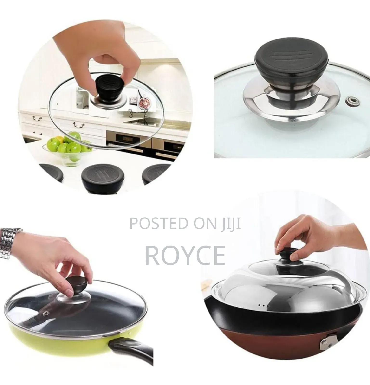 Universal Replacement Pan Pot Cap
