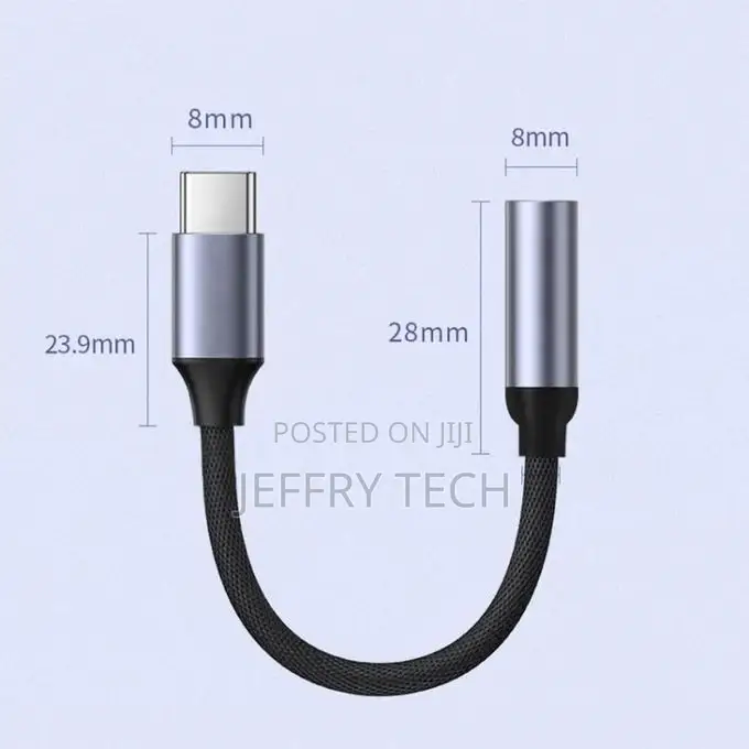 Type-C M to 3.5mm Audio F Adapter Converter, Digital Audio T