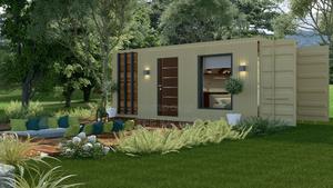 Designed One BDRM Container House - thumbnail 2