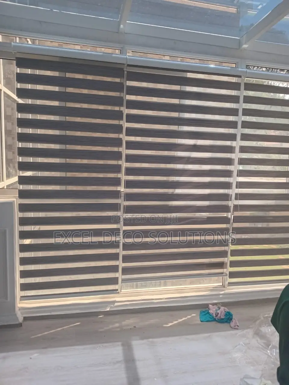 Privacy Zebra Roller Blinds