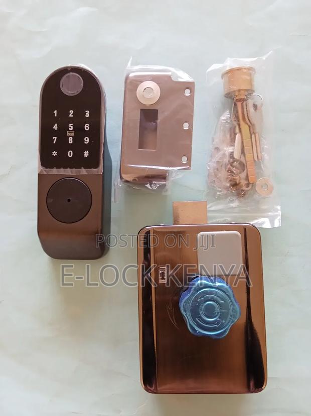 Step Into Security Biometric Locks for Steel - main view