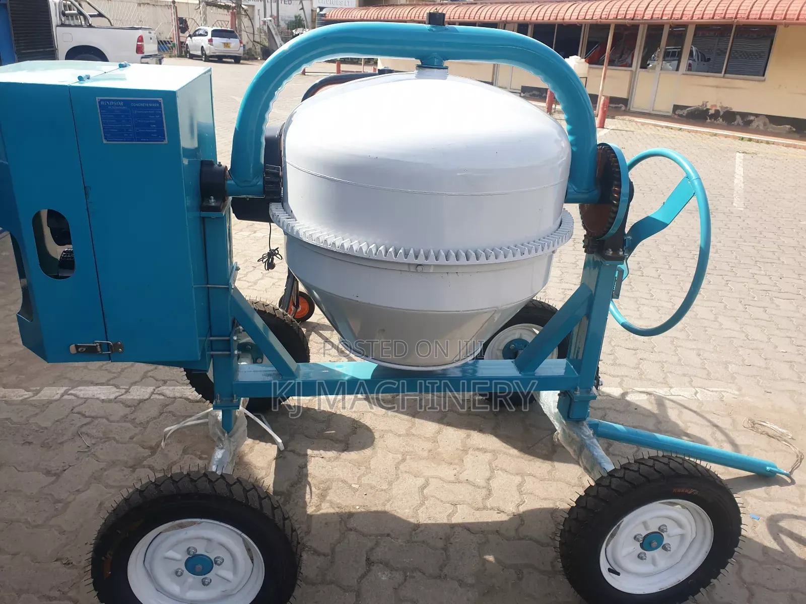 Windsor Brand Concrete Mixer 400litres Diesel Powered.