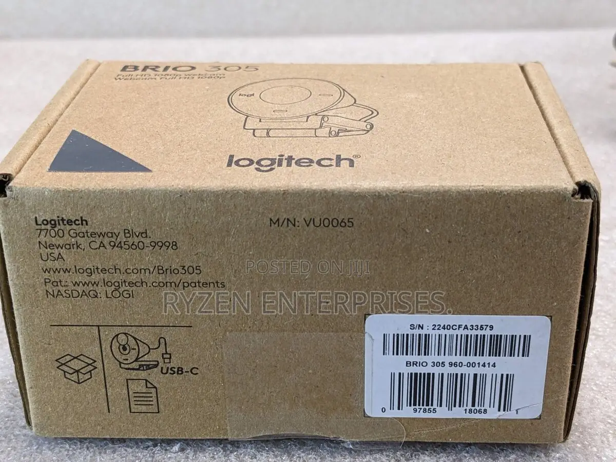Logitech Brio 305 Graphite