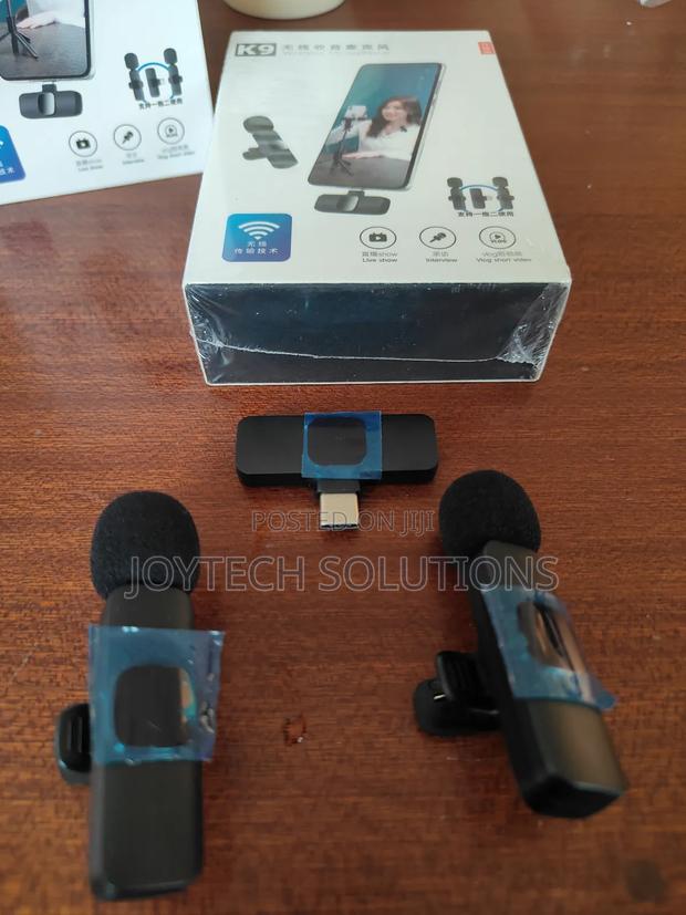 USB C Wireless Recording Microphone 2 Mic + 1 Receiver - main view