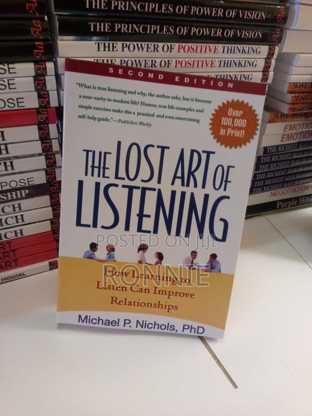 The Lost Art of Listening Book by Michael P. Nichols, PHD