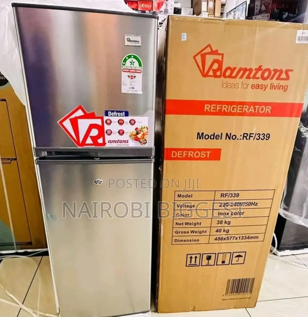 L Ramton 138litres Double Door Refrigerator
