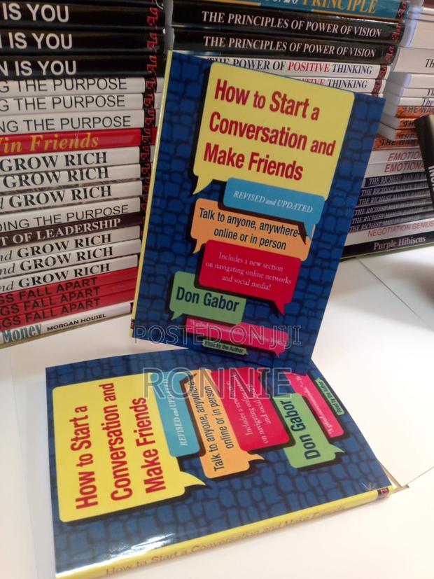How to Start a Conversation and Make Friends Book by Don - main view