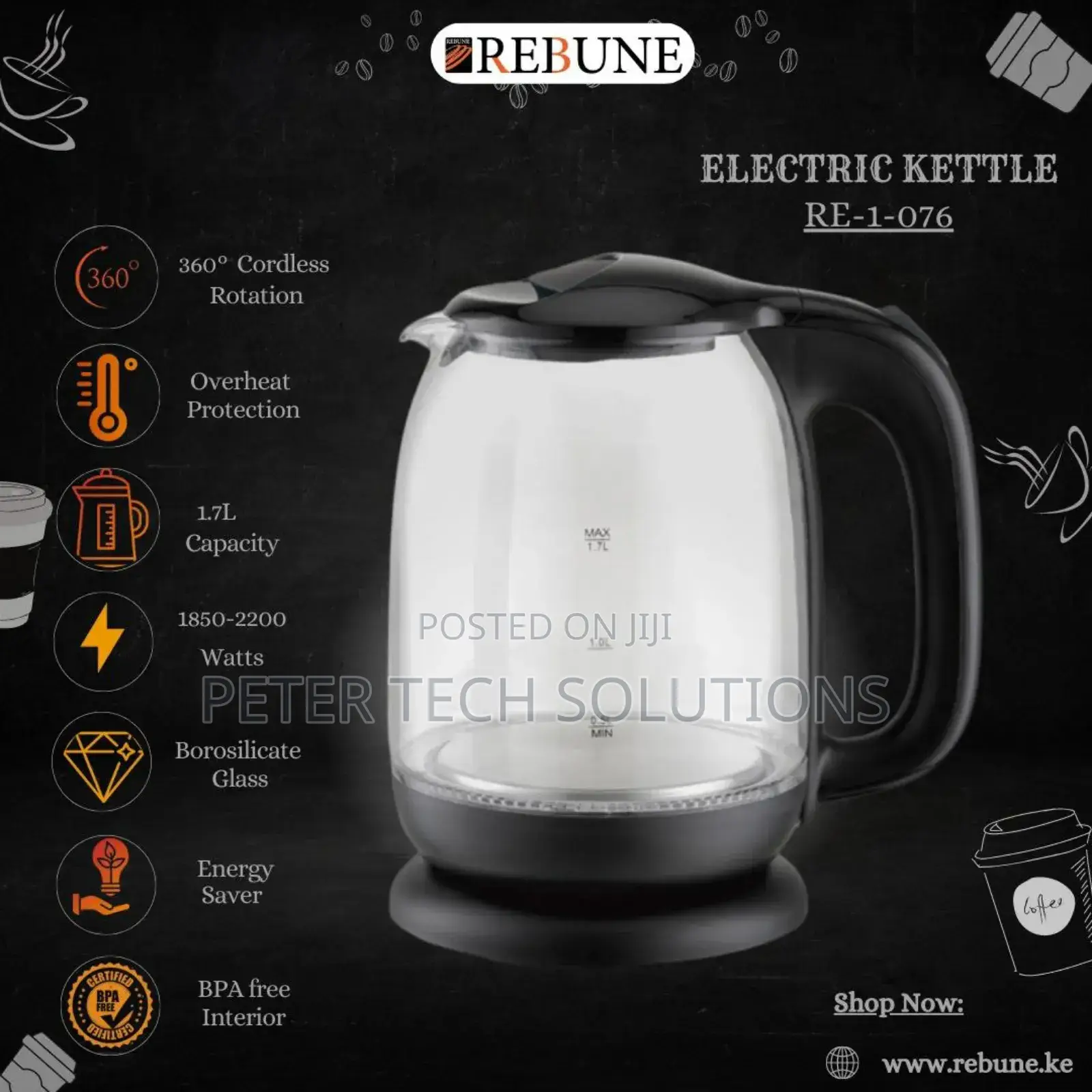 Rebune Kettle Illuminating