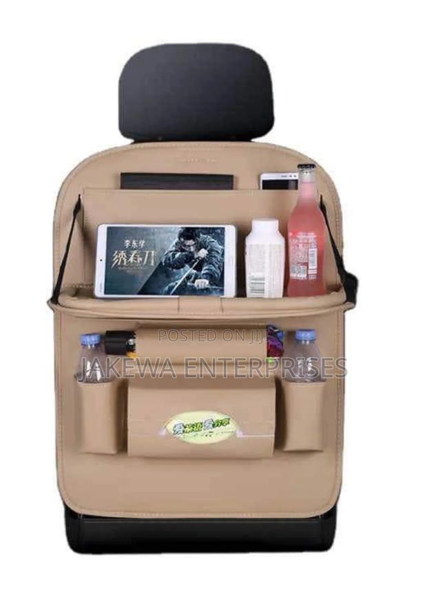 Leather Back Seat Car Organizer - thumbnail 3