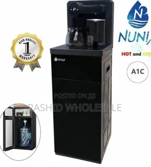 Black A1c Water Dispenser Bottom Load