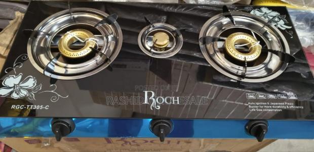 Roch Glass 3 Burner .