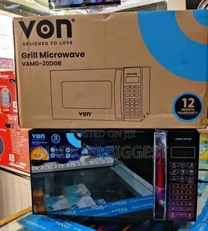 Von 20L Digital Microwave With Grill