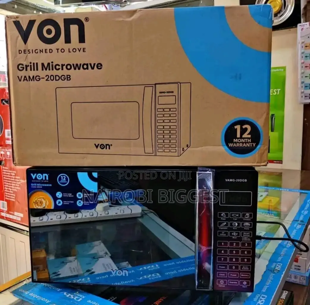 Excellent Von Digital Microwave With Grill
