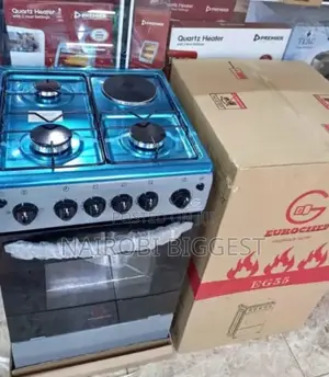 Eurochef 3+1 Cooker 50 By 55 Free Standing Cooker