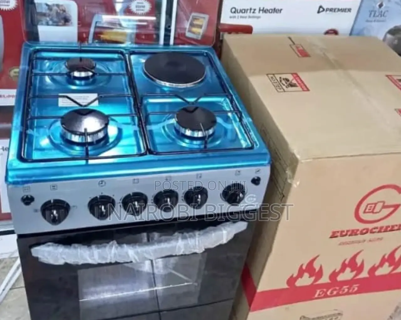 Superb Eurochef 3+1 Cooker 50 By 55