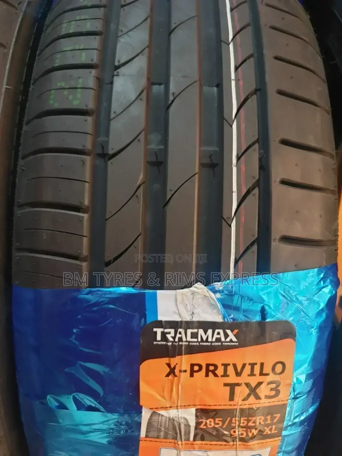 205 /55 R17 Tracmax Tyres.