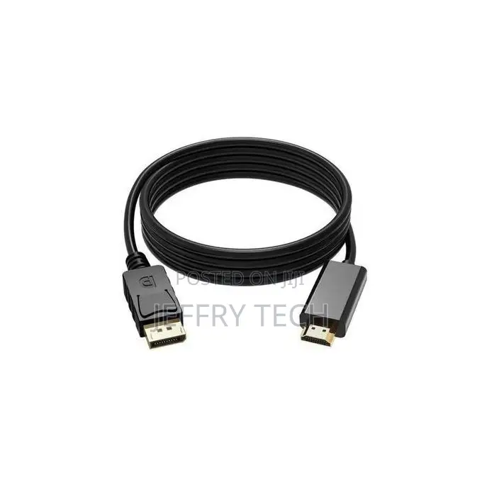 Displayport Male to HDMI Male Cable 1.8M