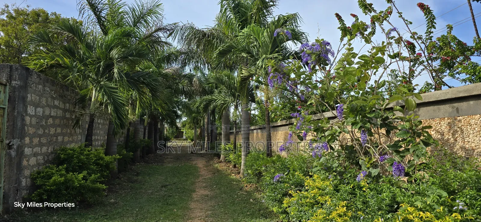 Second Row Prime 1/2 Acre Beach Plot for Sale in Kikambala
