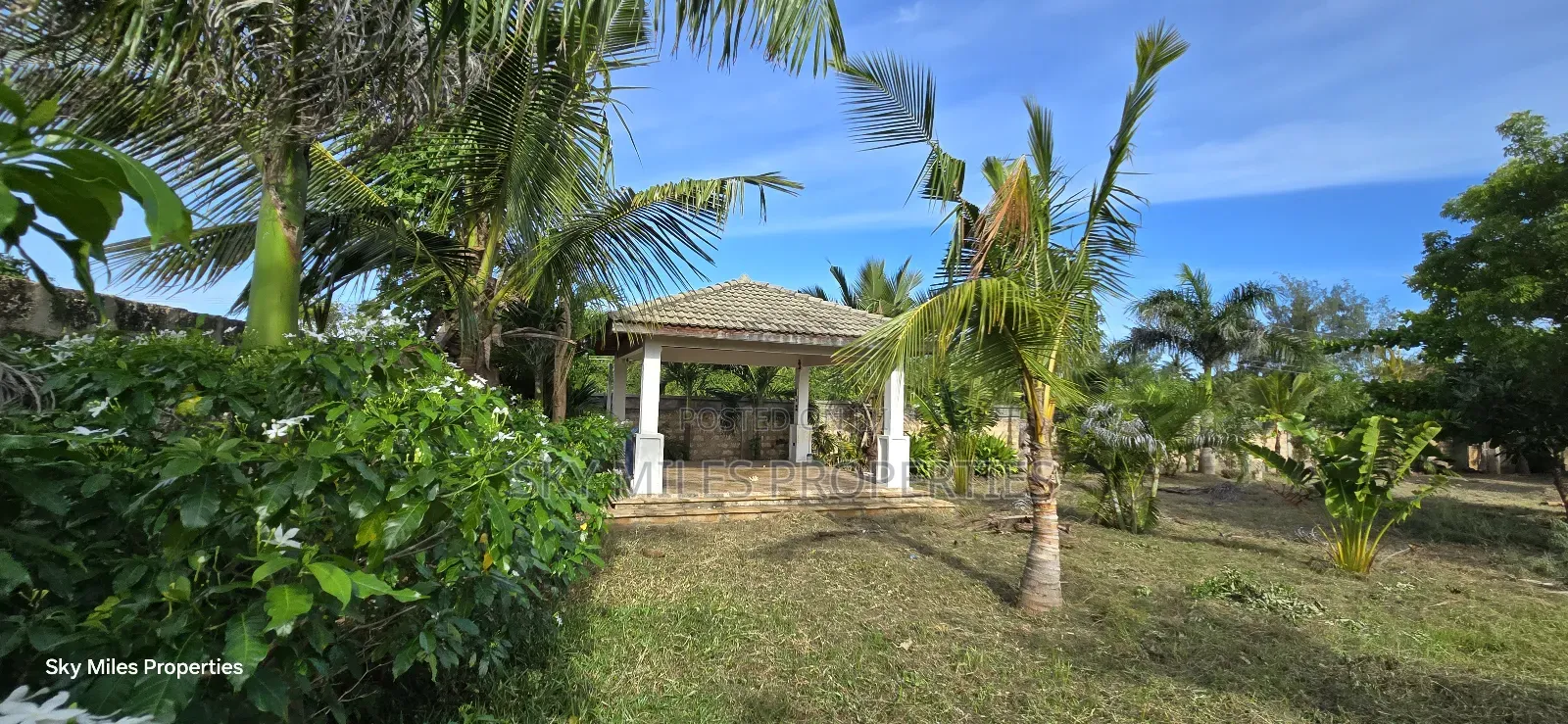 Second Row Prime 1/2 Acre Beach Plot for Sale in Kikambala