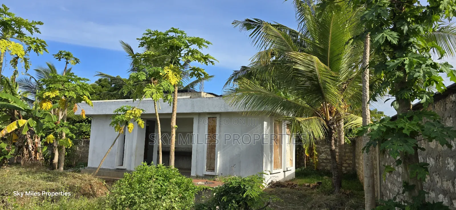 Second Row Prime 1/2 Acre Beach Plot for Sale in Kikambala