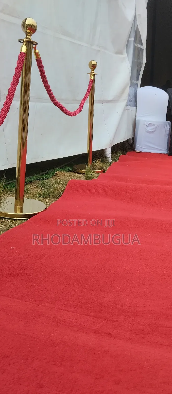 Red Walk Way Carpet for Hire