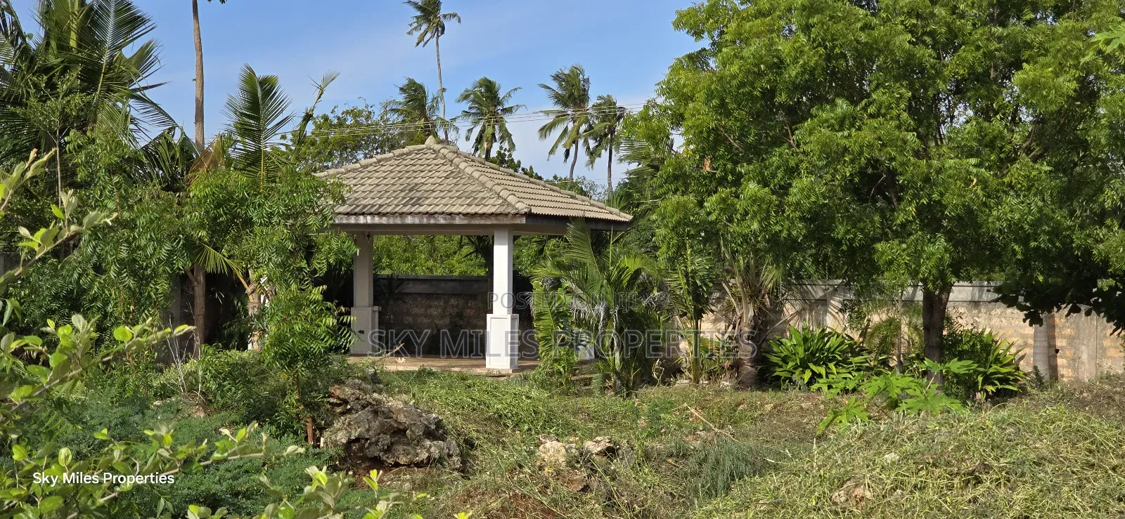 Second Row Prime 1/2 Acre Beach Plot for Sale in Kikambala