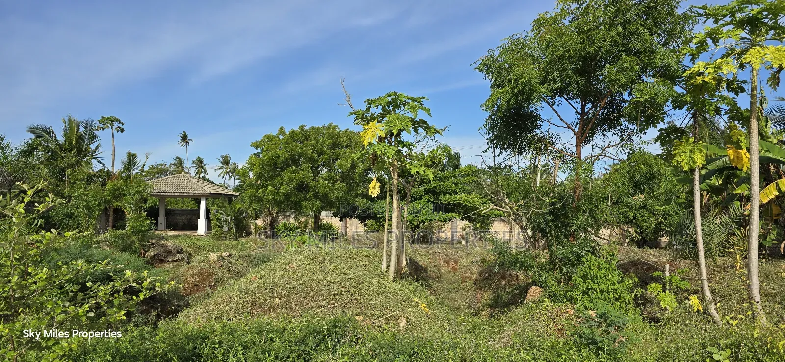 Second Row Prime 1/2 Acre Beach Plot for Sale in Kikambala
