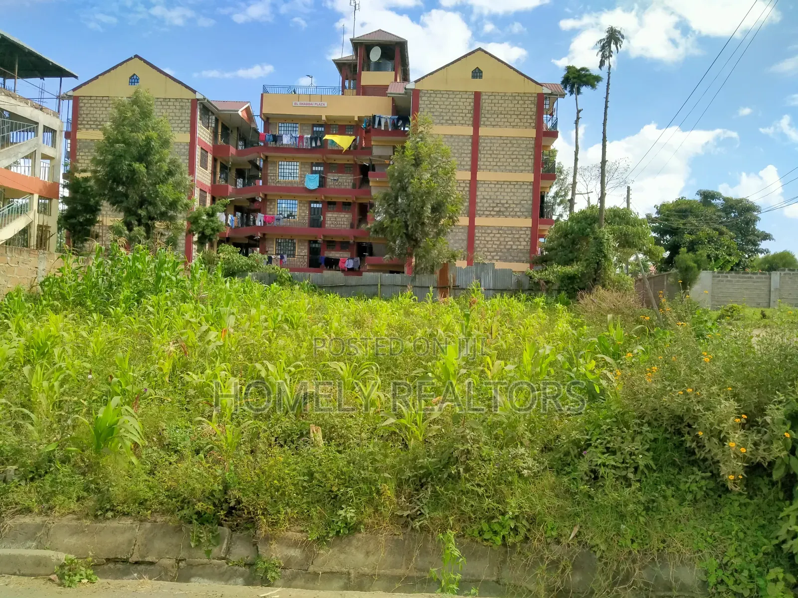 Commercial Eighth Acre Plot Near Kiserian, Touching Tarmac