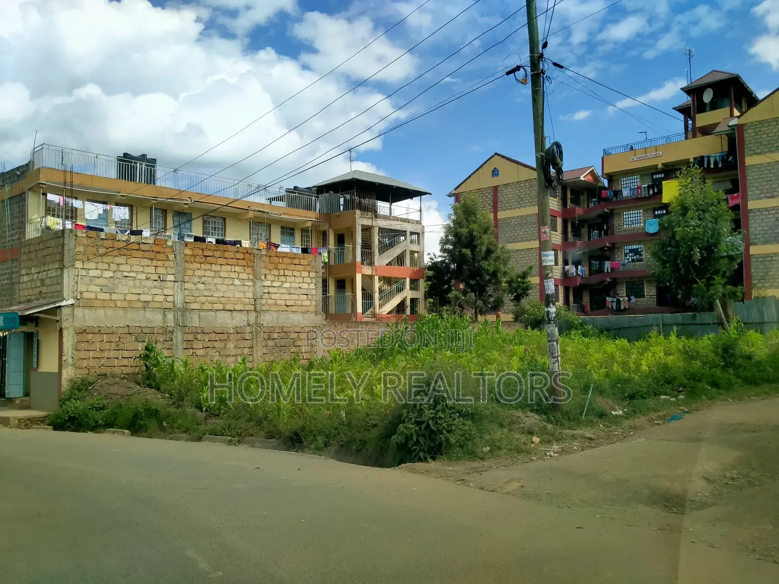 Commercial Eighth Acre Plot Near Kiserian, Touching Tarmac